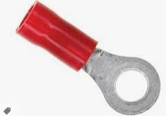 Insulated Ring Terminal Connectors RED