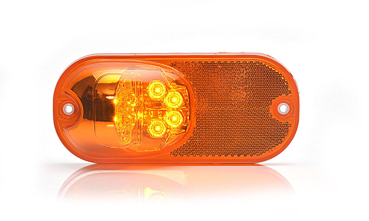 W161 EC1152 LED Flatback Marker Lamp With Indicator - Euromotive Lighting & Signal