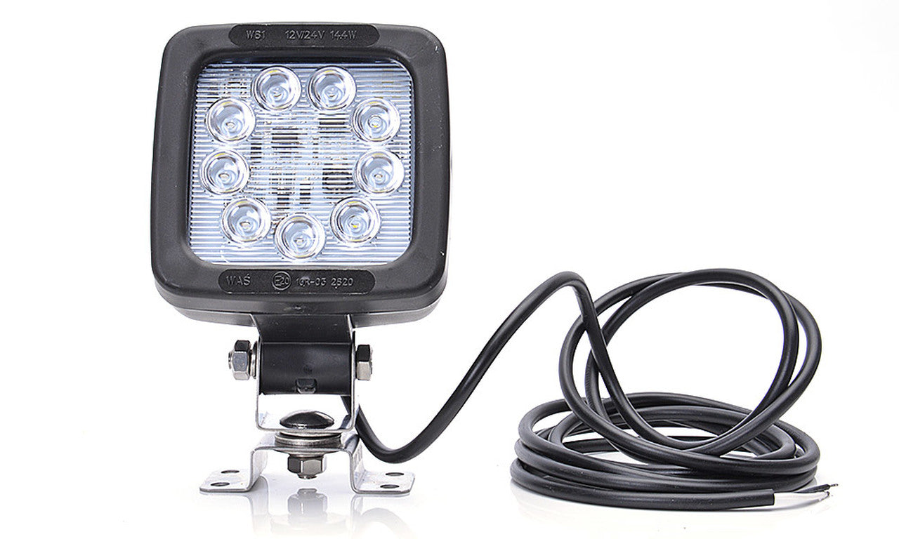 W81  Lumen1700 EC683 LED Square Work lamp - Euromotive Lighting & Signal