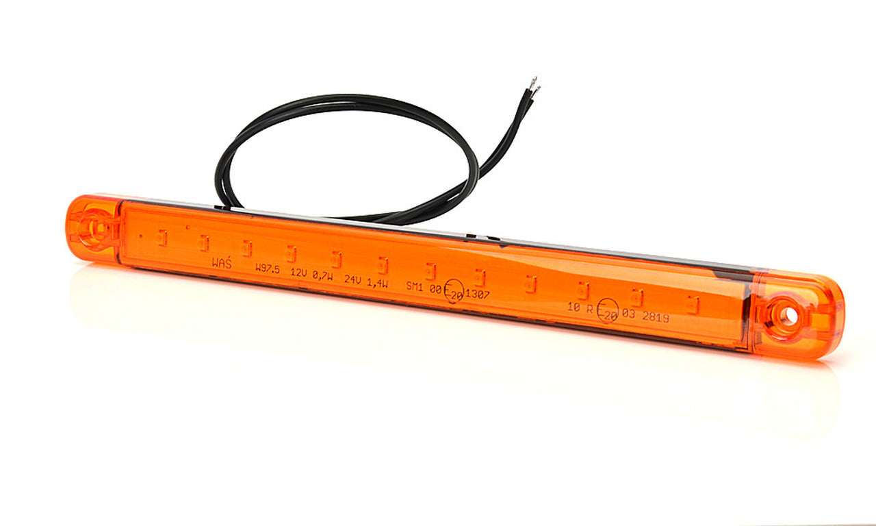 W97.5 EC720 Side position 12 LED Long Slimline Position Lamp - Euromotive Lighting & Signal